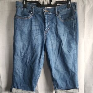 Levi's Women's Blue Ankle Jeans